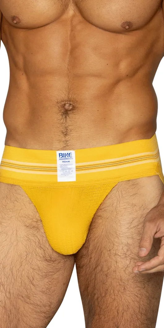 Bas306 Original Number 10 Jockstrap Color Yellow Yellow