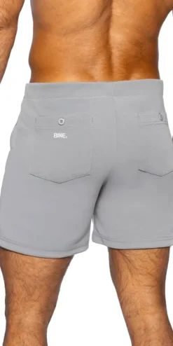 Bike Athletic Bam207 Coaches Short 5 Inch Inseam Color Gray<