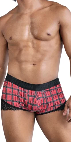 Candyman 99821 Back To School Trunks Red Plaid