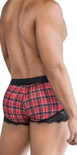 Candyman 99821 Back To School Trunks Red Plaid