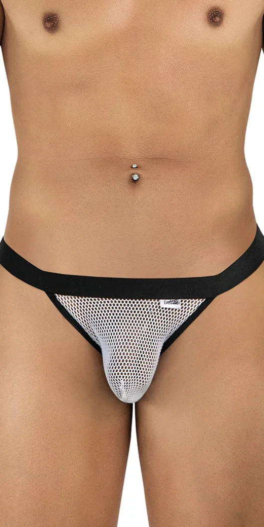 Candyman 99933 Bikini White Mesh