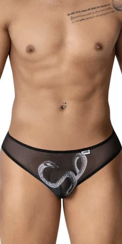 Candyman 99871 Egyptian Briefs Black-white