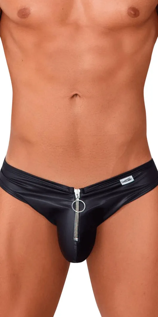 Candyman 99753 Fringe Jockstrap Black