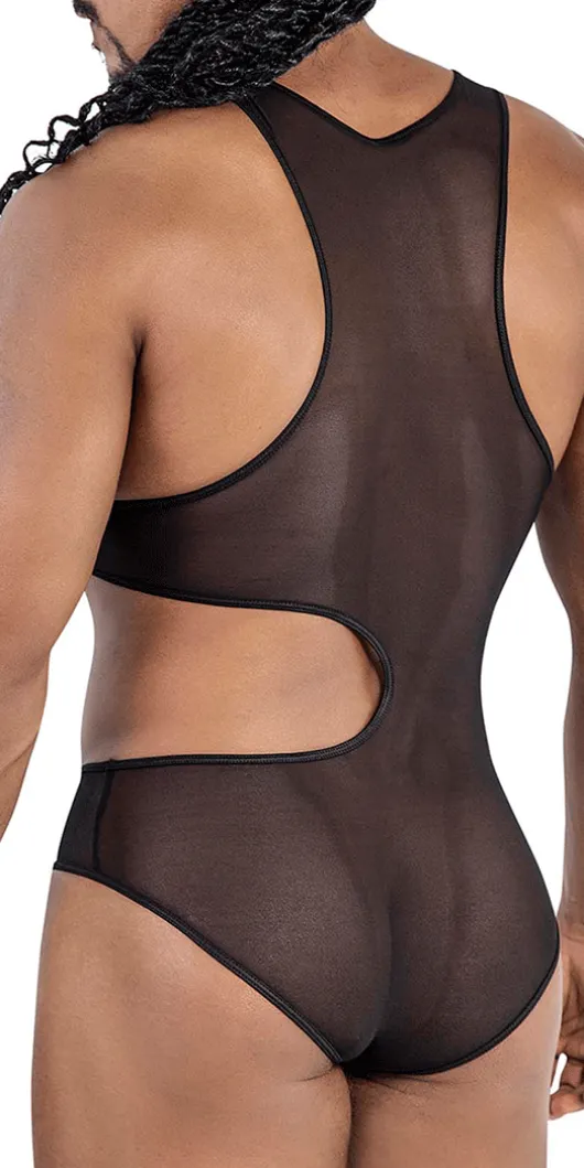 Candyman 99788 Mesh Bodysuit Black