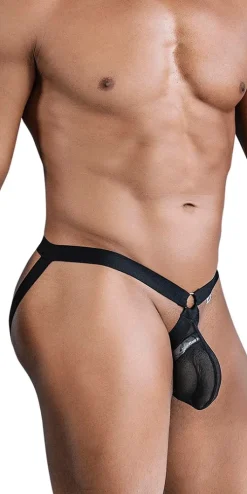 Candyman 99842 Mesh Jockstrap Black