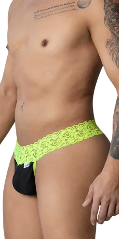 Candyman 99370 Thongs Hot Green