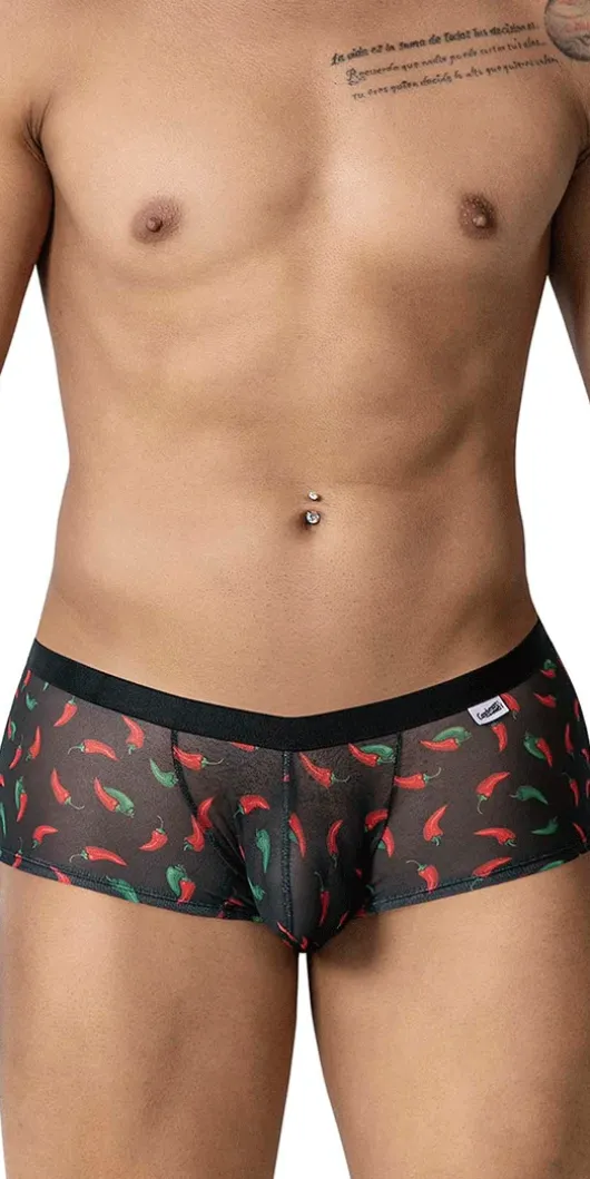 Candyman 99873 Trunks Black Print