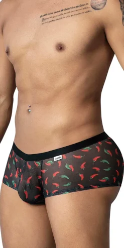 Candyman 99873 Trunks Black Print