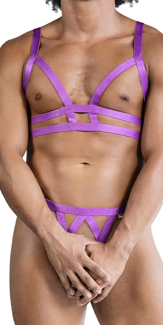 Candyman 99822 Two Piece Outfit Violet