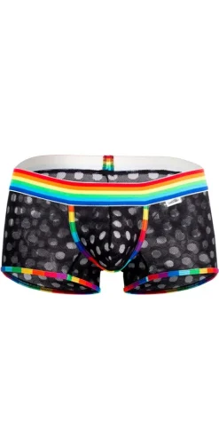 Candyman 99511x Polka Mesh Trunks Black-rainbow