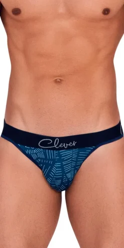Clever 1416 Lush Thongs Dark Blue
