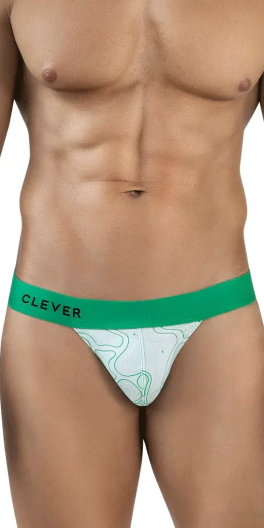 Clever 2057 Maze Bikini Green