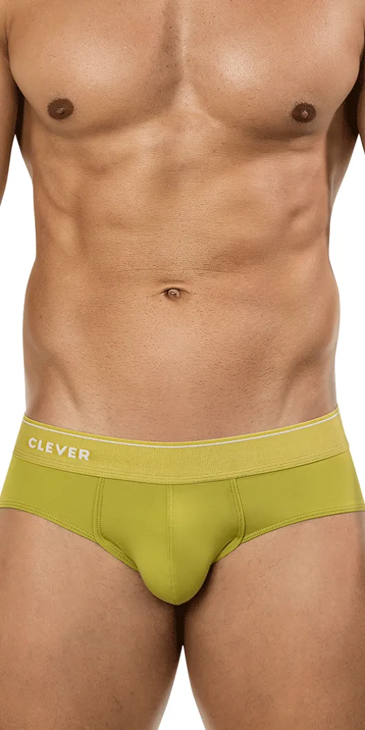Clever 26012 Performance Low-rise Briefs Olive Green