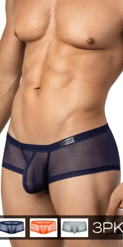 Clever 26067 3pk Australian Latin Trunks Multi-colored