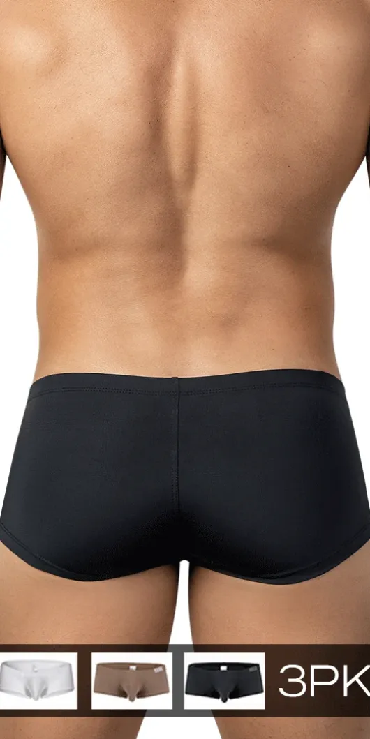 Clever 26068 3pk Australian Latin Trunks Multi-colored