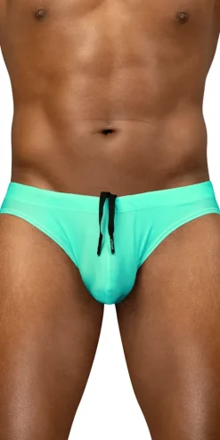 Ergowear Ew1837 Electric Mint 4-way Stretch Swim Bikini Aqua