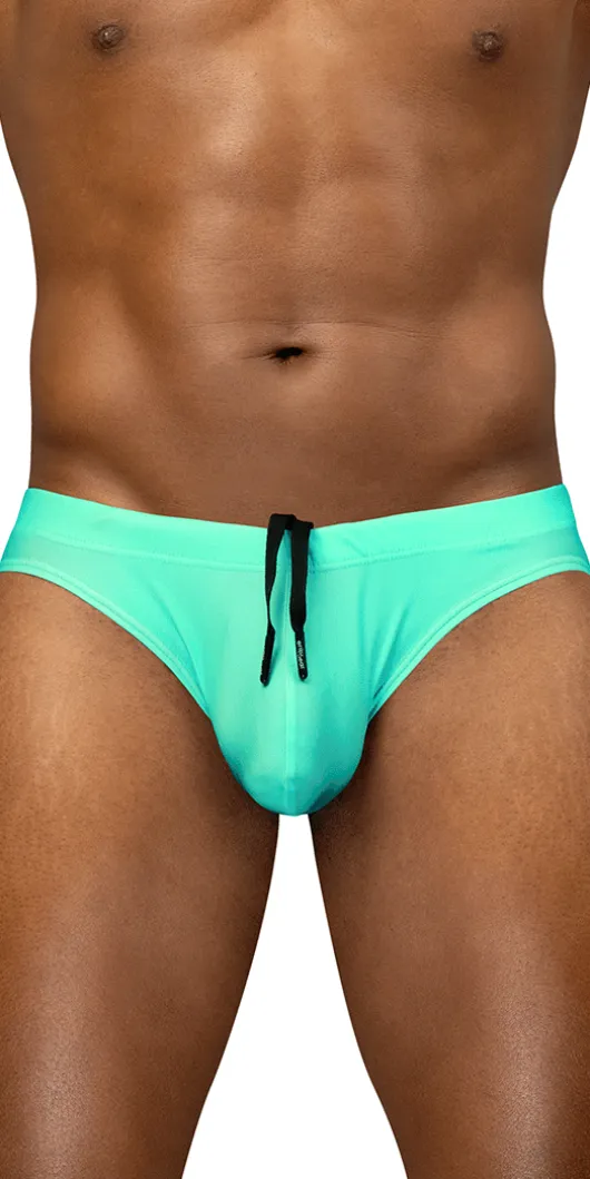 Ergowear Ew1837 Electric Mint 4-way Stretch Swim Bikini Aqua