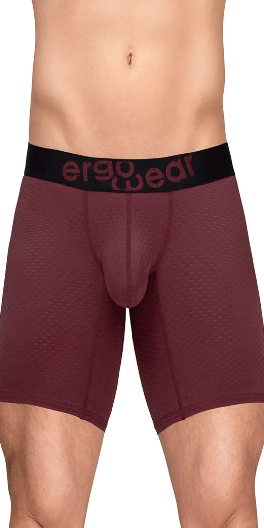 Ergowear Ew1796 Max Flow Boxer Briefs Burgundy