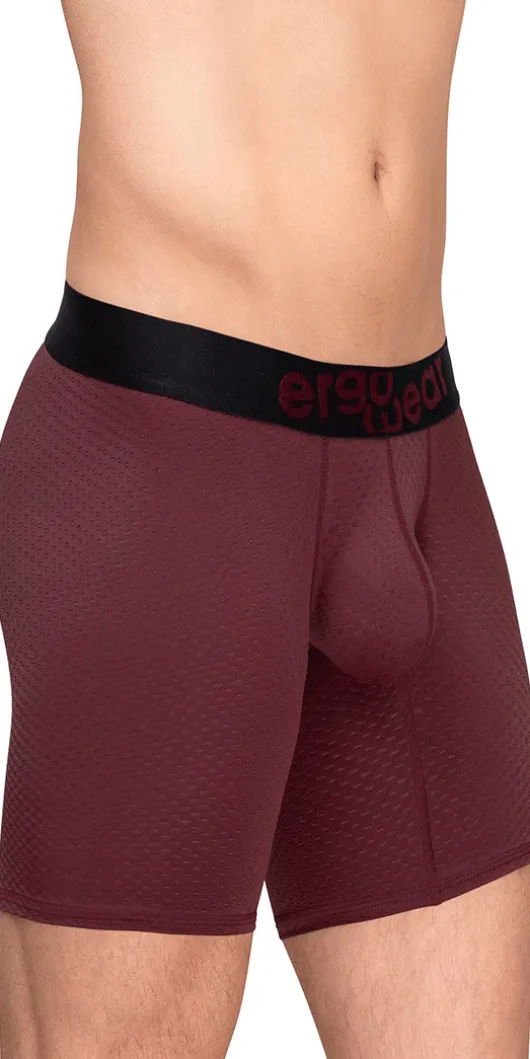 Ergowear Ew1796 Max Flow Boxer Briefs Burgundy