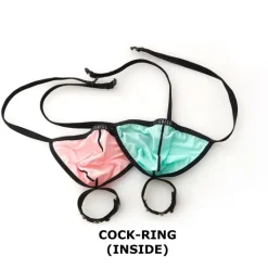 Gregg Homme Torridz Cockring inside Pouch String 87416 White