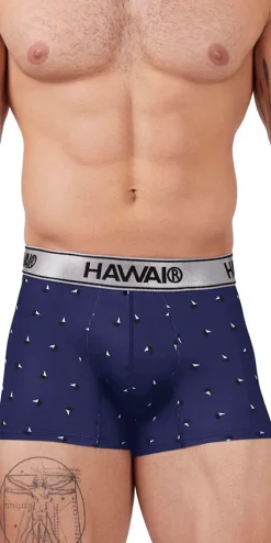 Hawai 42470 Printed Microfiber Trunks Blue