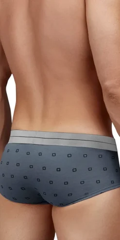 Hawair 42531 Cotton Blend Briefs Gray