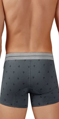 Hawair 42521 Cotton Blend Trunks Gray