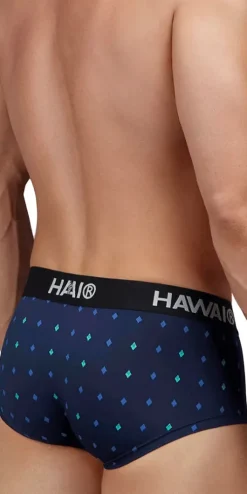 Hawair 42580 Microfiber Briefs Dark Blue