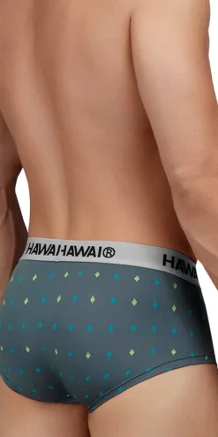 Hawair 42580 Microfiber Briefs Gray
