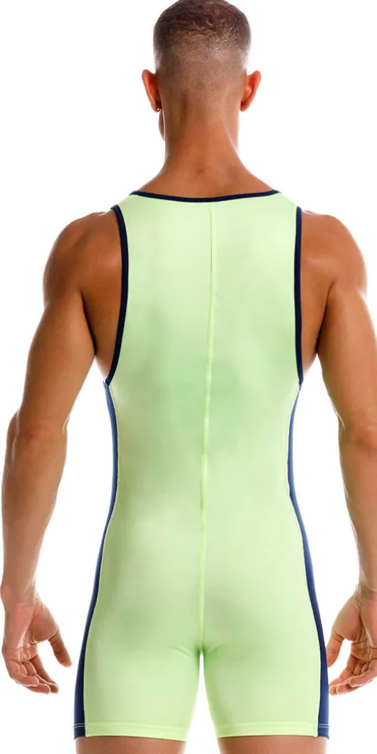 Jor 2216 Fighter Bodysuit Green