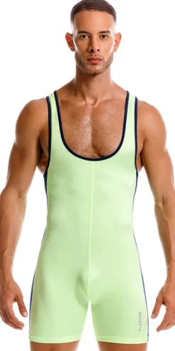 Jor 2216 Fighter Bodysuit Green