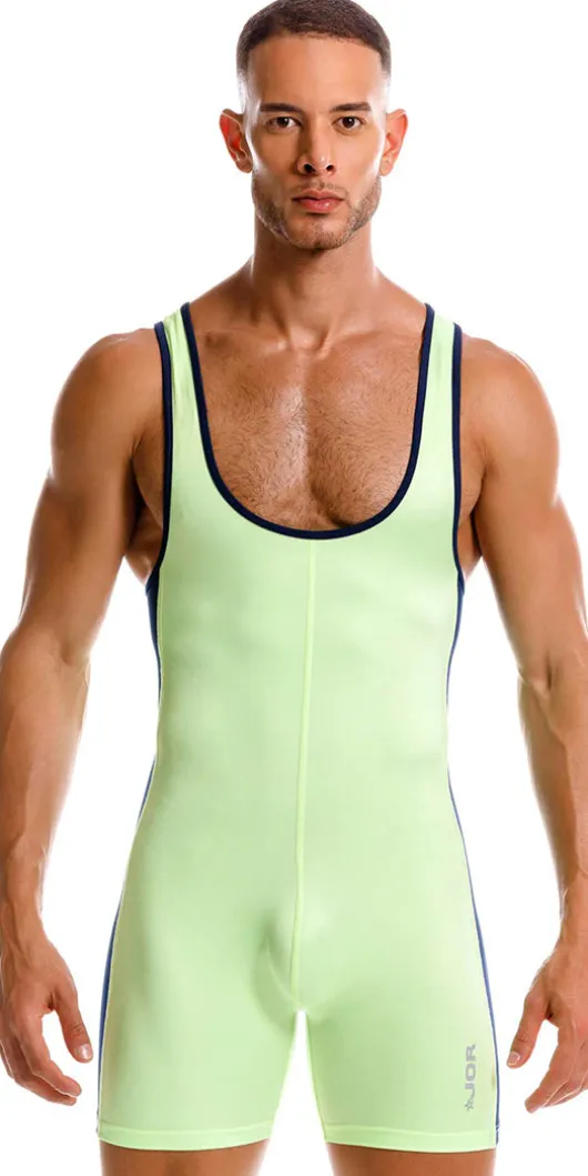 Jor 2216 Fighter Bodysuit Green