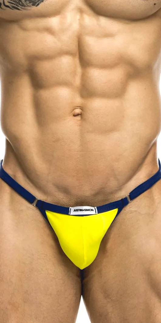 Justin+Simon Xsj12 Bikini One Yellow