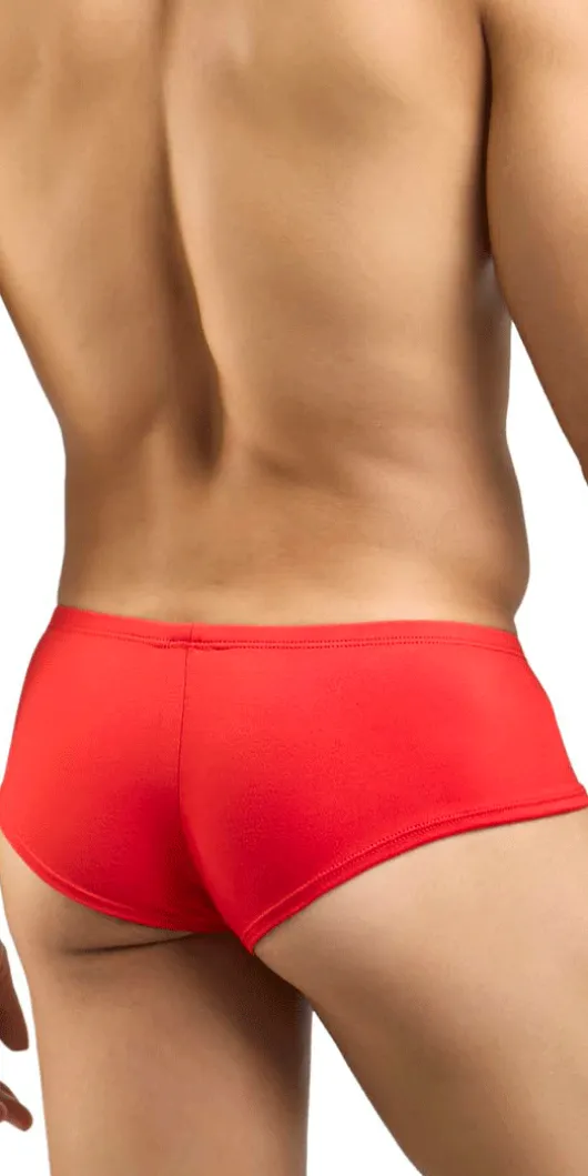 Justin+simon Xsj13 Cheeky Bulge Boxer Peach Red