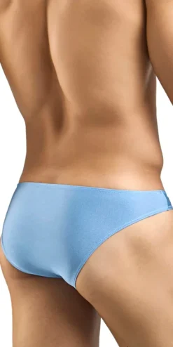 Justin+simon Xsj01 Classic Silky Bikini Baby Blue