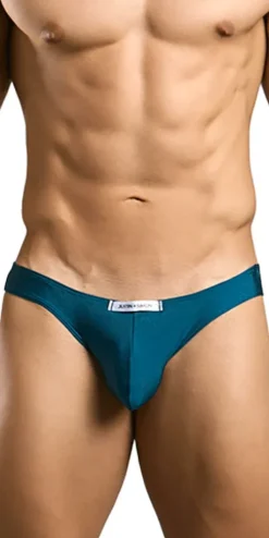 Justin+Simon Xsj01 Classic Silky Bikini Opal Green