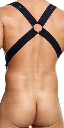Malebasics Dmbl05 Dngeon Crossback Harness Black