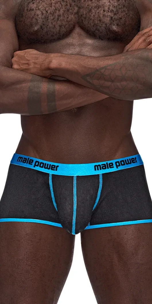Male Power 143-270 Casanova Uplift Mini Short Black