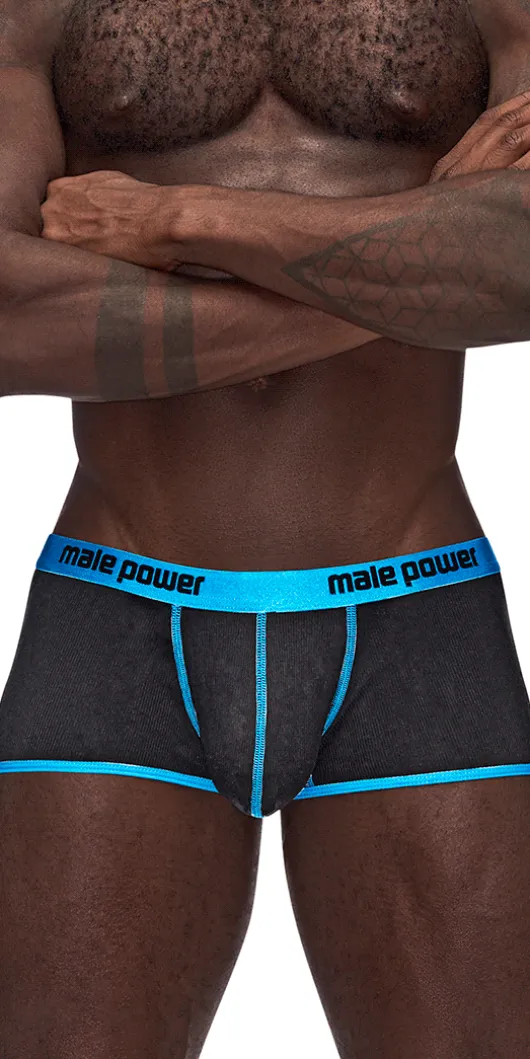 Male Power 143-270 Casanova Uplift Mini Short Black
