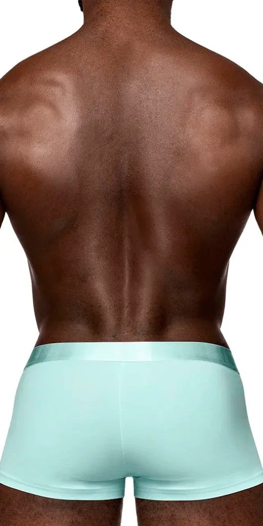 Male Power 129-281 Easy Breezy Mini Short With Sleeve Aqua