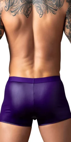 Male Power 152-302 Eggplant Crossover Short Plum