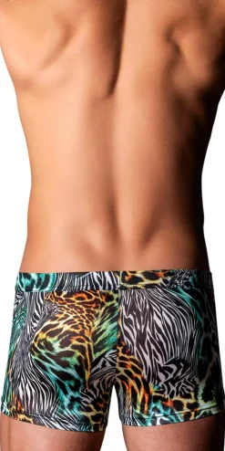 Male Power 143-295 Go Wild Uplift Mini Short Multi Animal