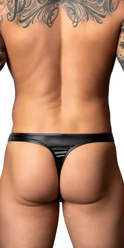 Male Power 442-301 Liquid Onyx 2.0 Bong Thong Black