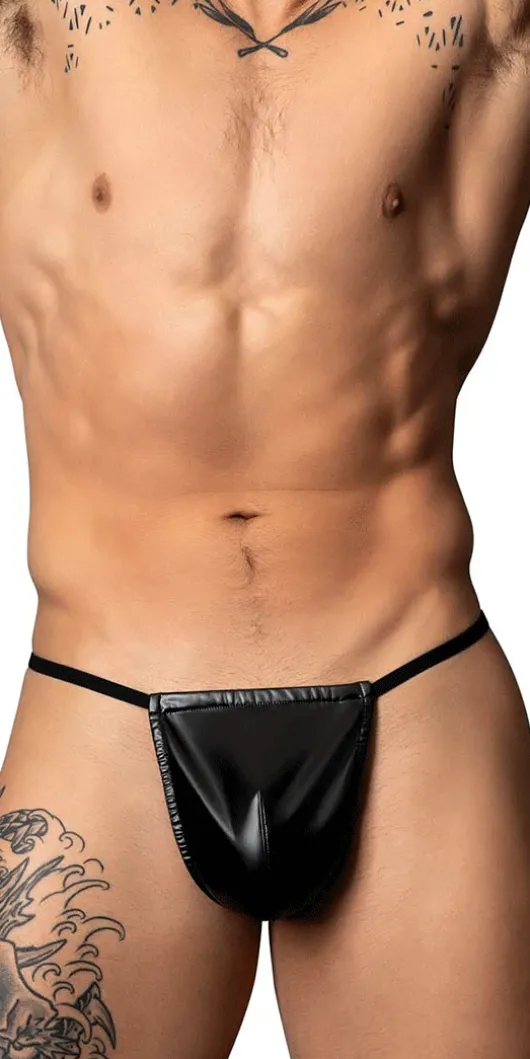 Male Power 450-301 Liquid Onyx 2.0 G-string Black