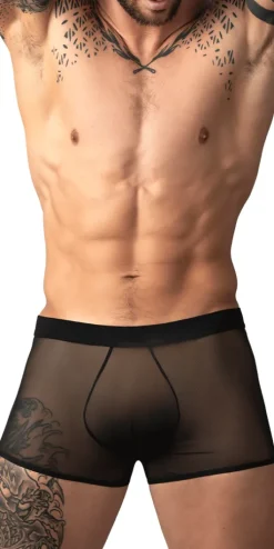 Male Power 145-307 Mesh 2 Mini Short Black