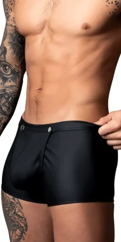 Male Power 120-298 Oh Snap Snap Off Short Black