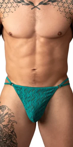 Male Power 456-305 Ripple Micro V String Teal