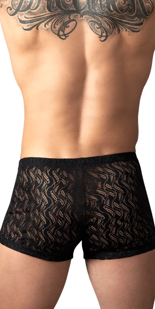 Male Power 150-305 Ripple Pouch Short Black