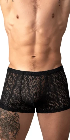 Male Power 150-305 Ripple Pouch Short Black