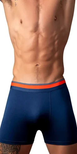 Male Power 160-299 Soo Cumfy Boxer Brief Navy